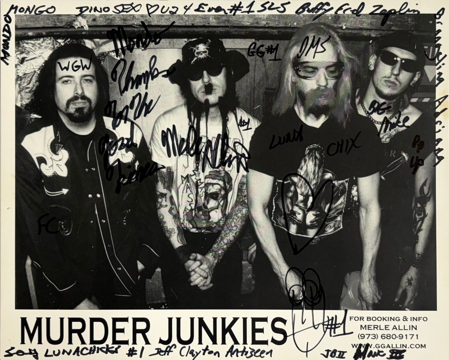 Murder Junkies 8×10 Photo